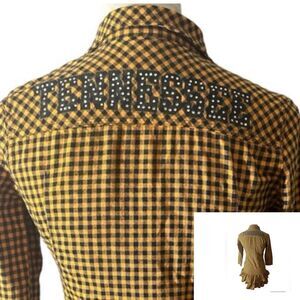 Vtg PINK Victoria's Secret Y2K Collegiate Tennessee Volunteer Bling Dress XS